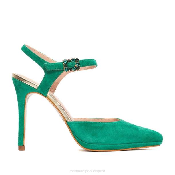 uggiate zöld Menbur nők magassarkú 242F4266