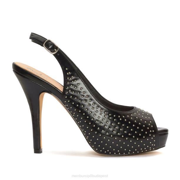 umes fekete Menbur nők magassarkú 242F4398