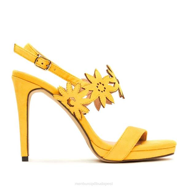 vallerano sárga Menbur nők magassarkú 242F1044