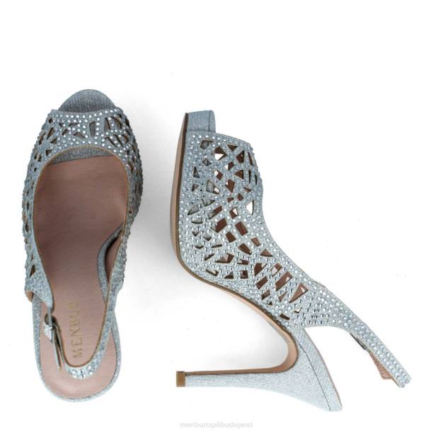 vendaso ezüst Menbur nők magassarkú 242F4096