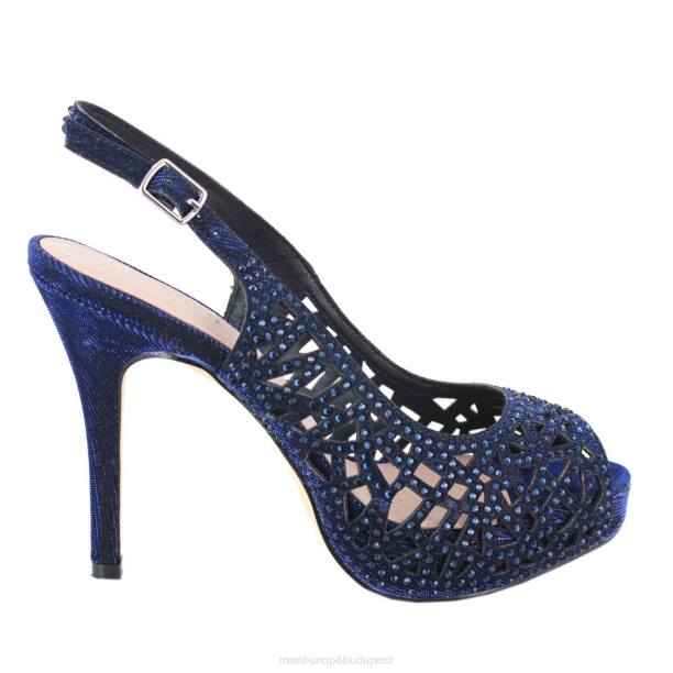 vendaso sötétkék Menbur nők magassarkú 242F4098
