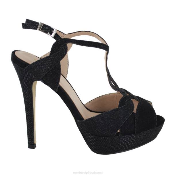 vergato fekete Menbur nők magassarkú 242F972