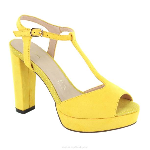 veroli sárga Menbur nők magassarkú 242F4480