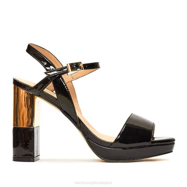 voltole fekete Menbur nők magassarkú 242F1046