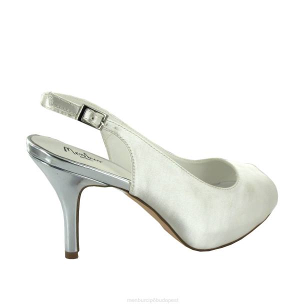 Afrika fehér Menbur nők menyasszonyi cipő 242F2205