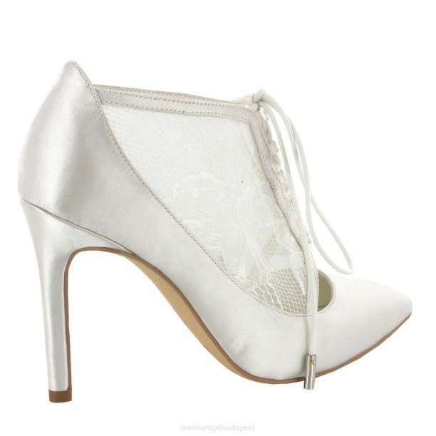 Erzsébet fehér Menbur nők menyasszonyi cipő 242F2217