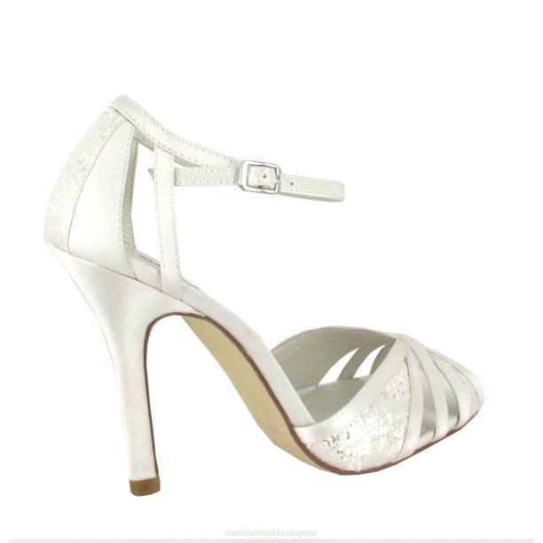 ada fehér Menbur nők menyasszonyi cipő 242F2420