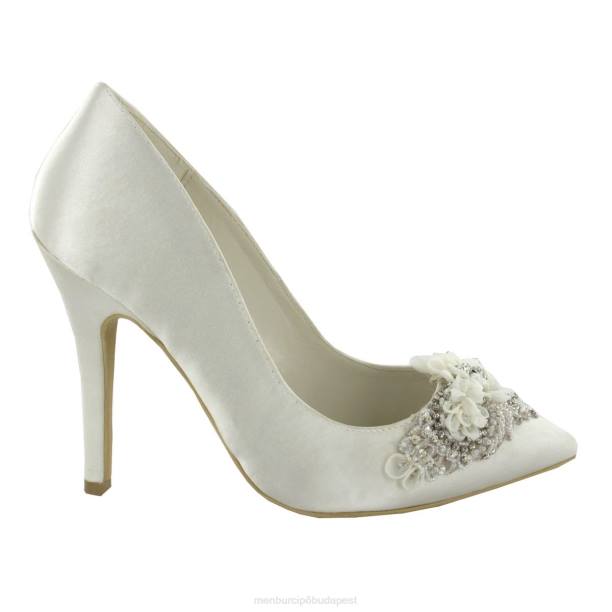 agripina fehér Menbur nők menyasszonyi cipő 242F2226