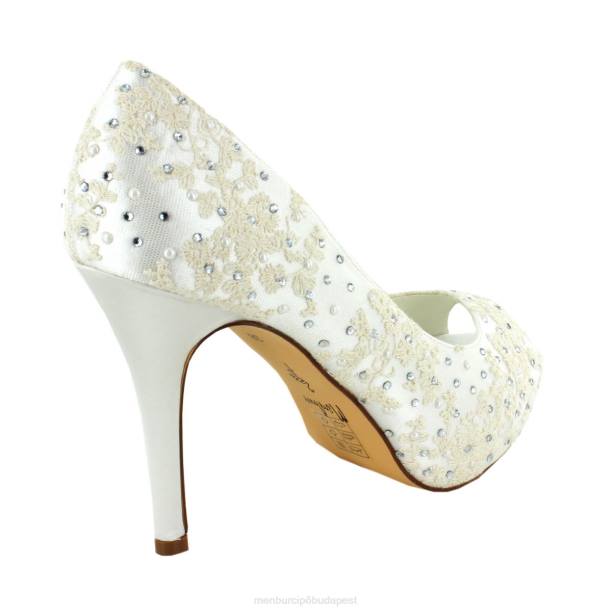 alegria fehér Menbur nők menyasszonyi cipő 242F2216