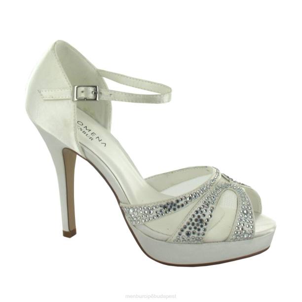 amelia fehér Menbur nők menyasszonyi cipő 242F2435