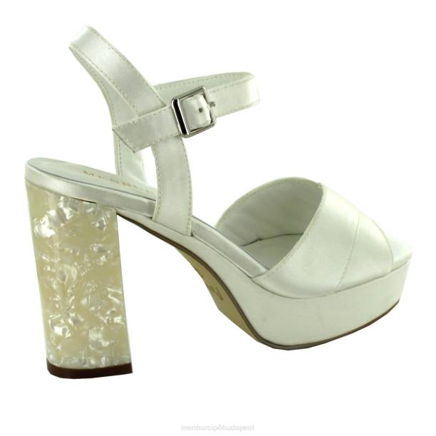 barbara fehér Menbur nők menyasszonyi cipő 242F2481