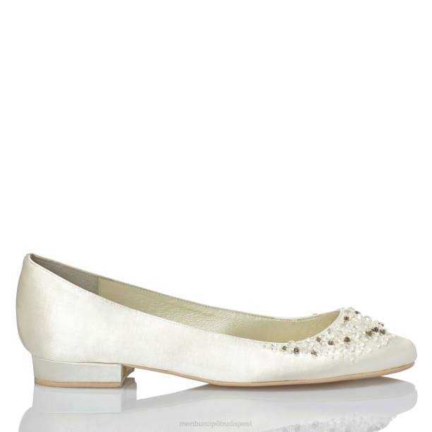 carmichael fehér Menbur nők menyasszonyi cipő 242F2247