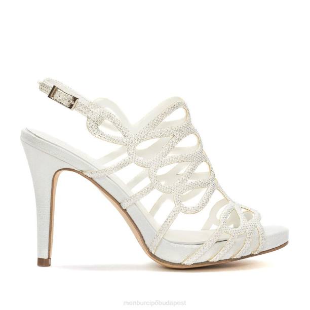clementina fehér Menbur nők menyasszonyi cipő 242F2501