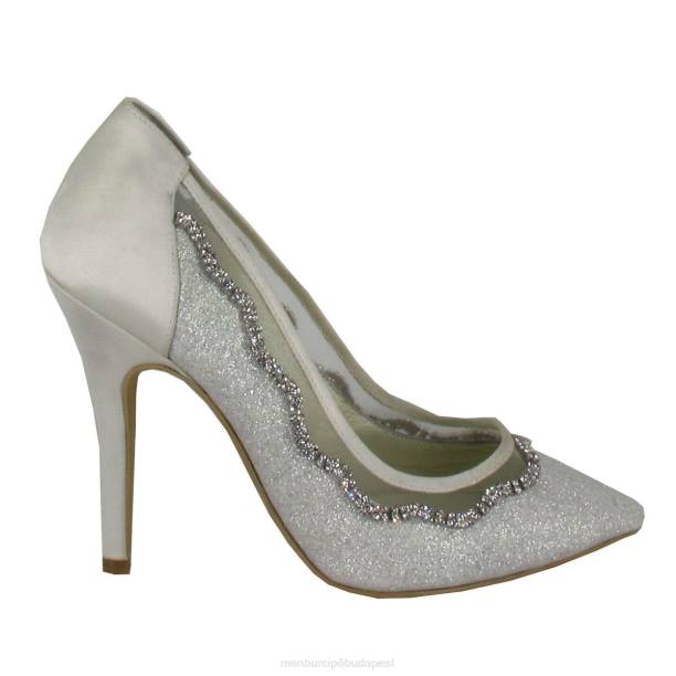 cristina fehér Menbur nők menyasszonyi cipő 242F2425