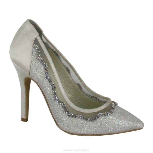cristina fehér Menbur nők menyasszonyi cipő 242F2425