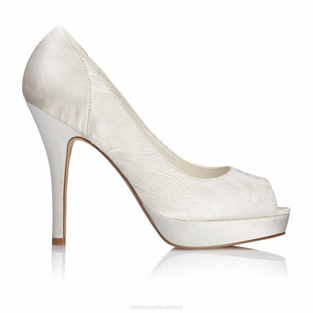 emma fehér Menbur nők menyasszonyi cipő 242F2350