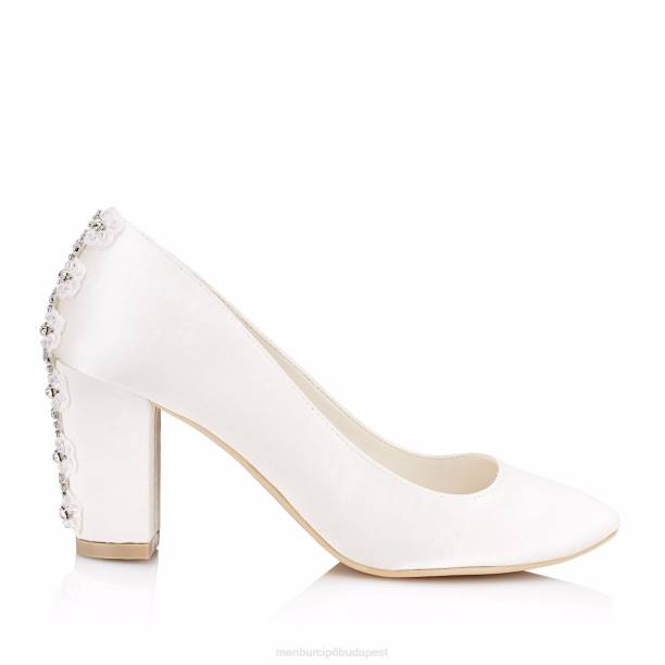 fatima fehér Menbur nők menyasszonyi cipő 242F2256
