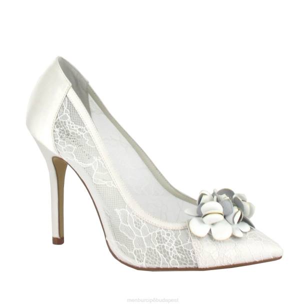 giaci fehér Menbur nők menyasszonyi cipő 242F2276
