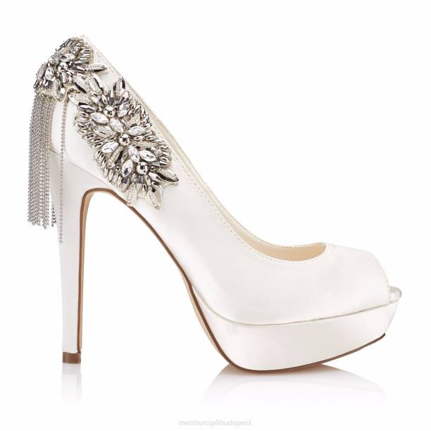 henares fehér Menbur nők menyasszonyi cipő 242F2455