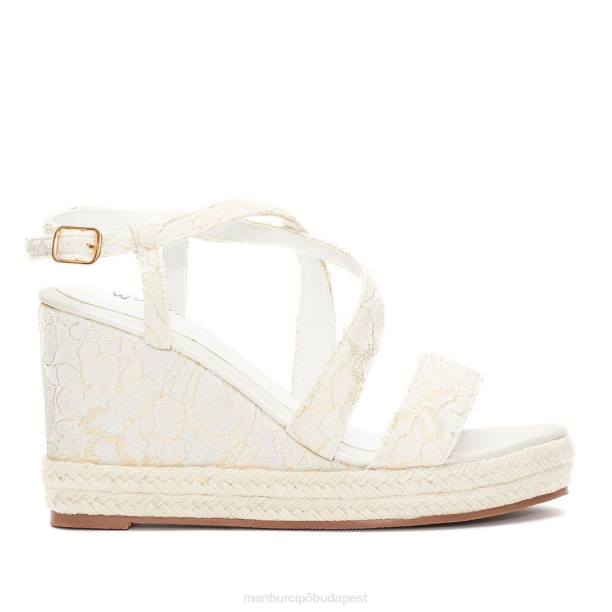 joana fehér Menbur nők menyasszonyi cipő 242F2502