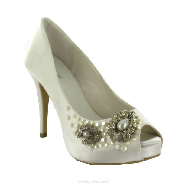 mariana fehér Menbur nők menyasszonyi cipő 242F2366