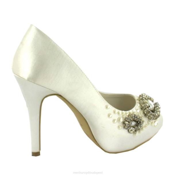 mariana fehér Menbur nők menyasszonyi cipő 242F2366