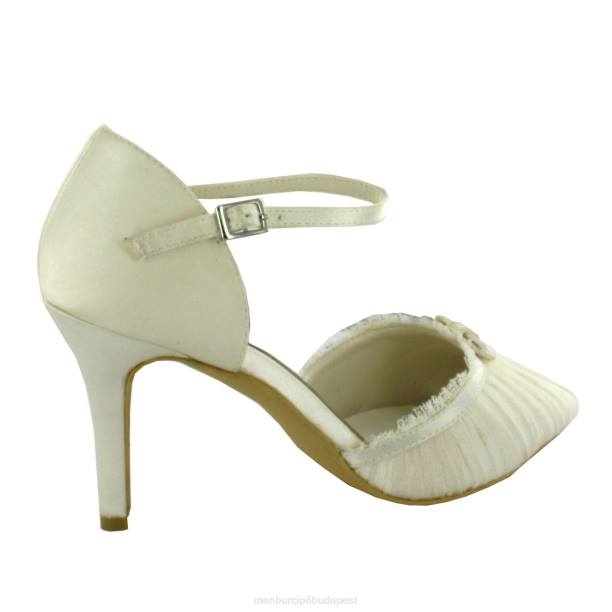 mariel fehér Menbur nők menyasszonyi cipő 242F2302