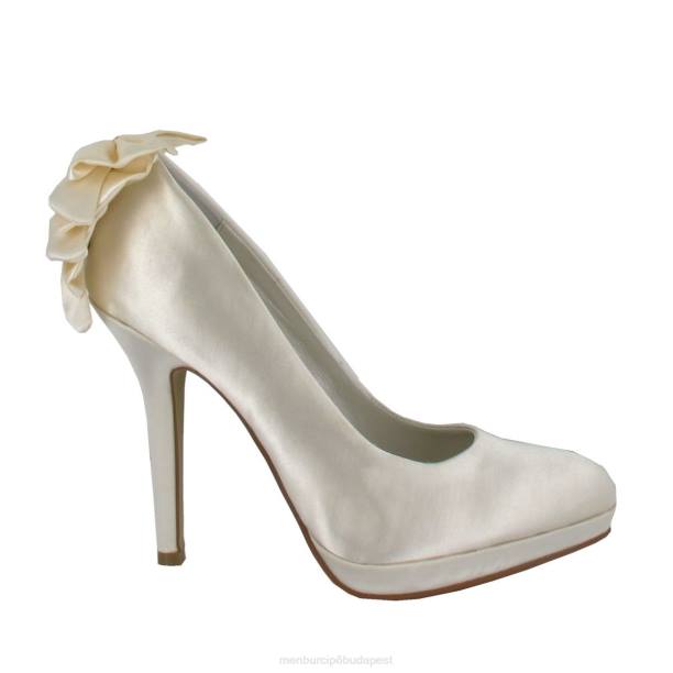 naia fehér Menbur nők menyasszonyi cipő 242F2311