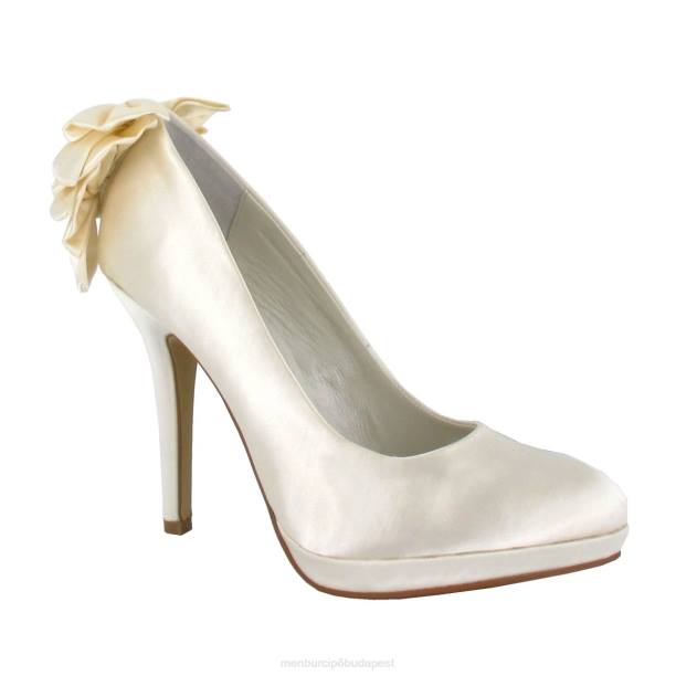 naia fehér Menbur nők menyasszonyi cipő 242F2311
