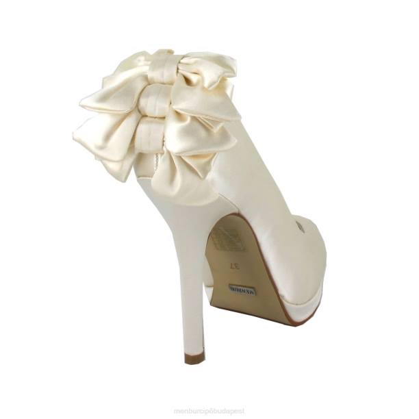 naia fehér Menbur nők menyasszonyi cipő 242F2311
