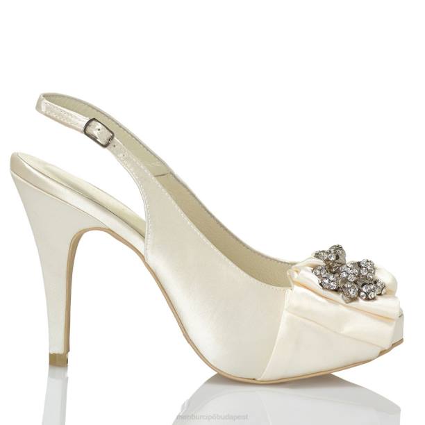 nefin fehér Menbur nők menyasszonyi cipő 242F2292