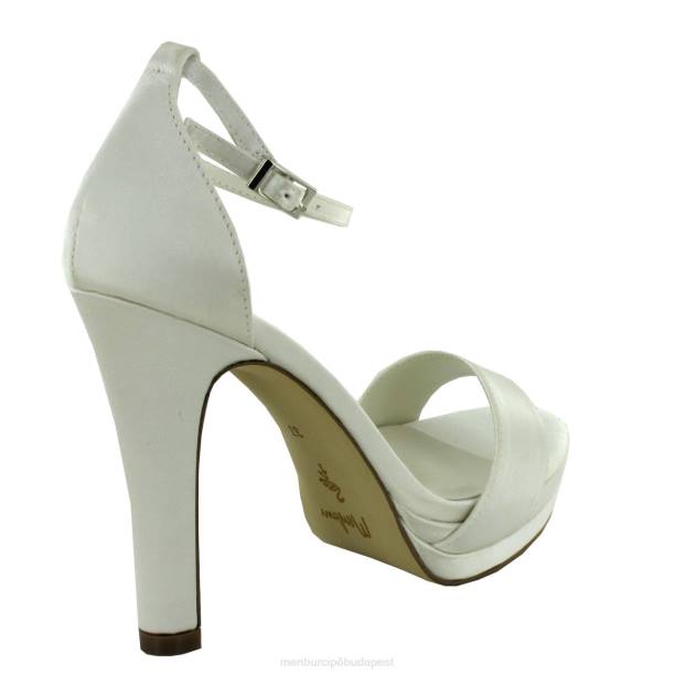 olinbe fehér Menbur nők menyasszonyi cipő 242F2485
