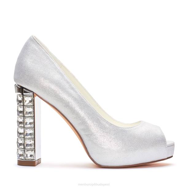 pamela fehér Menbur nők menyasszonyi cipő 242F2232