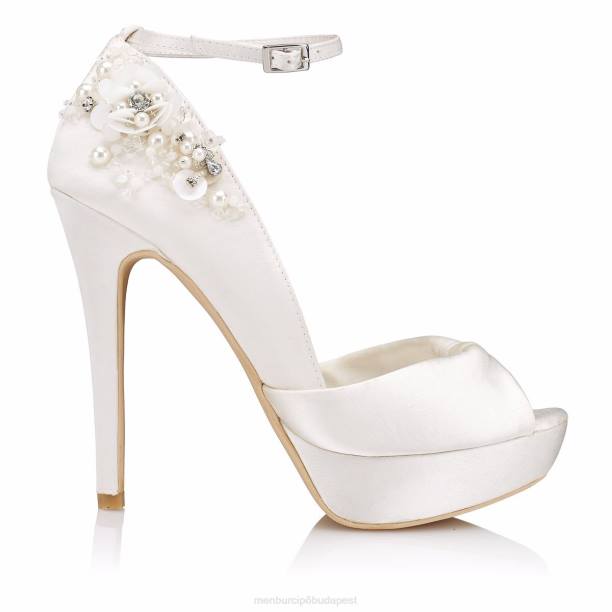 vicenta fehér Menbur nők menyasszonyi cipő 242F2457