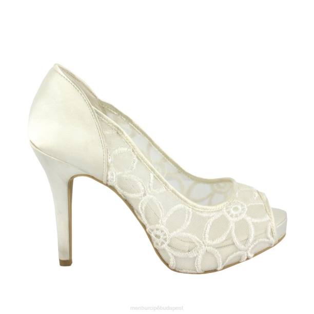 zoraida fehér Menbur nők menyasszonyi cipő 242F2343