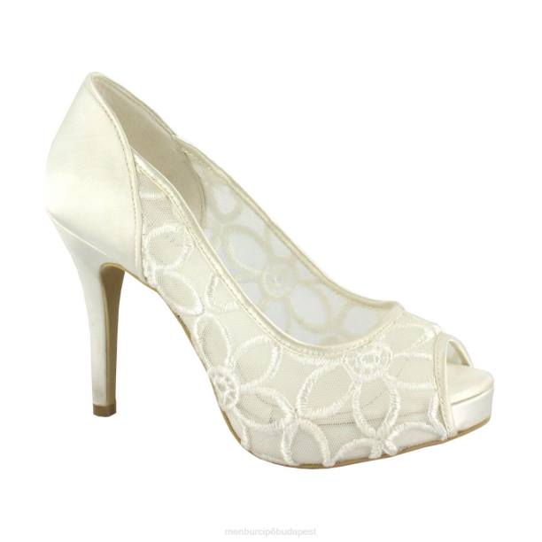 zoraida fehér Menbur nők menyasszonyi cipő 242F2343