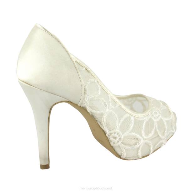 zoraida fehér Menbur nők menyasszonyi cipő 242F2343
