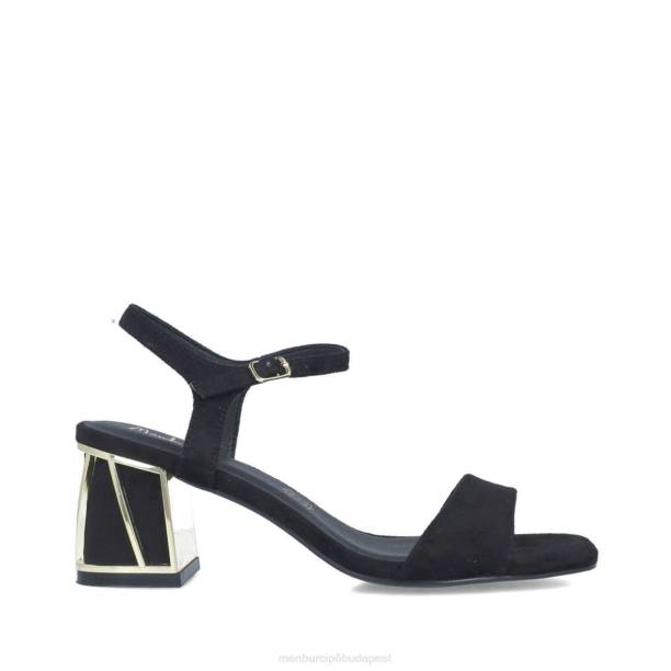 equuleus fekete Menbur nők szandál 242F2801
