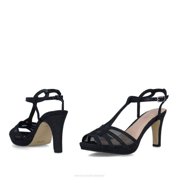 koma berenices fekete Menbur nők szandál 242F13