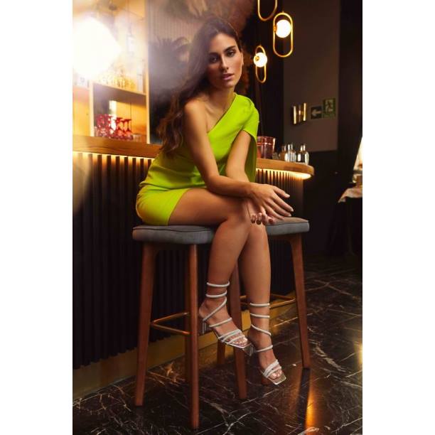 lepus ezüst Menbur nők szandál 242F2560