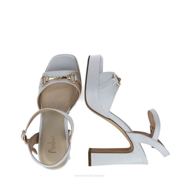 oktánok fehér Menbur nők szandál 242F36