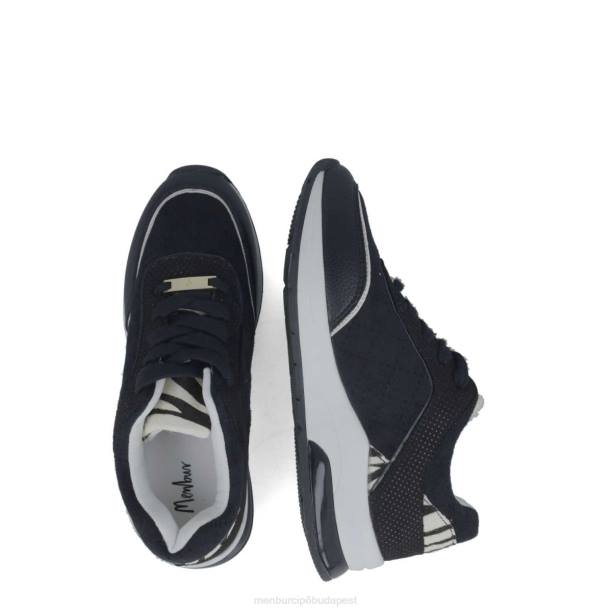 almandino fekete Menbur nők tornacipő 242F607