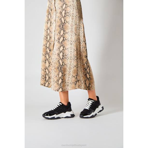 hemimorfita fekete Menbur nők tornacipő 242F575